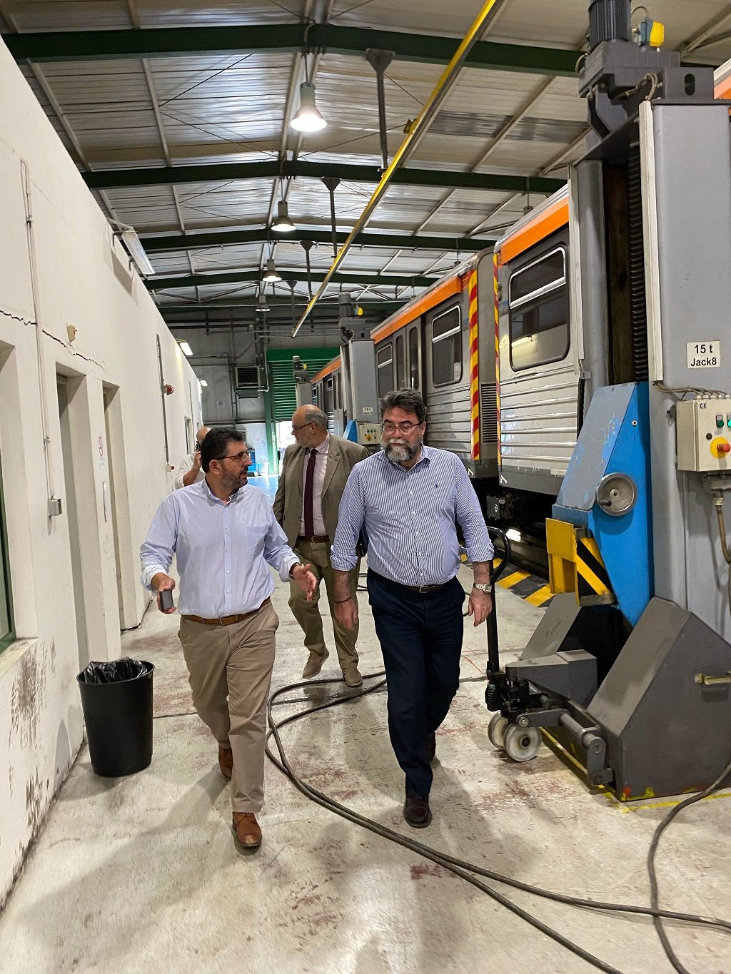 Ναι.  Υποδομές: Αυτοψία Οικονόμου σε υποδομές και διαδρομές μετρό